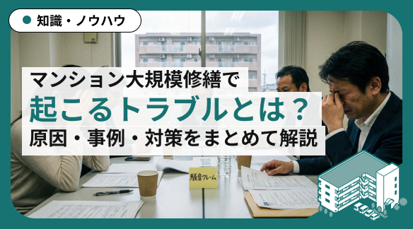 マンション大規模修繕トラブル