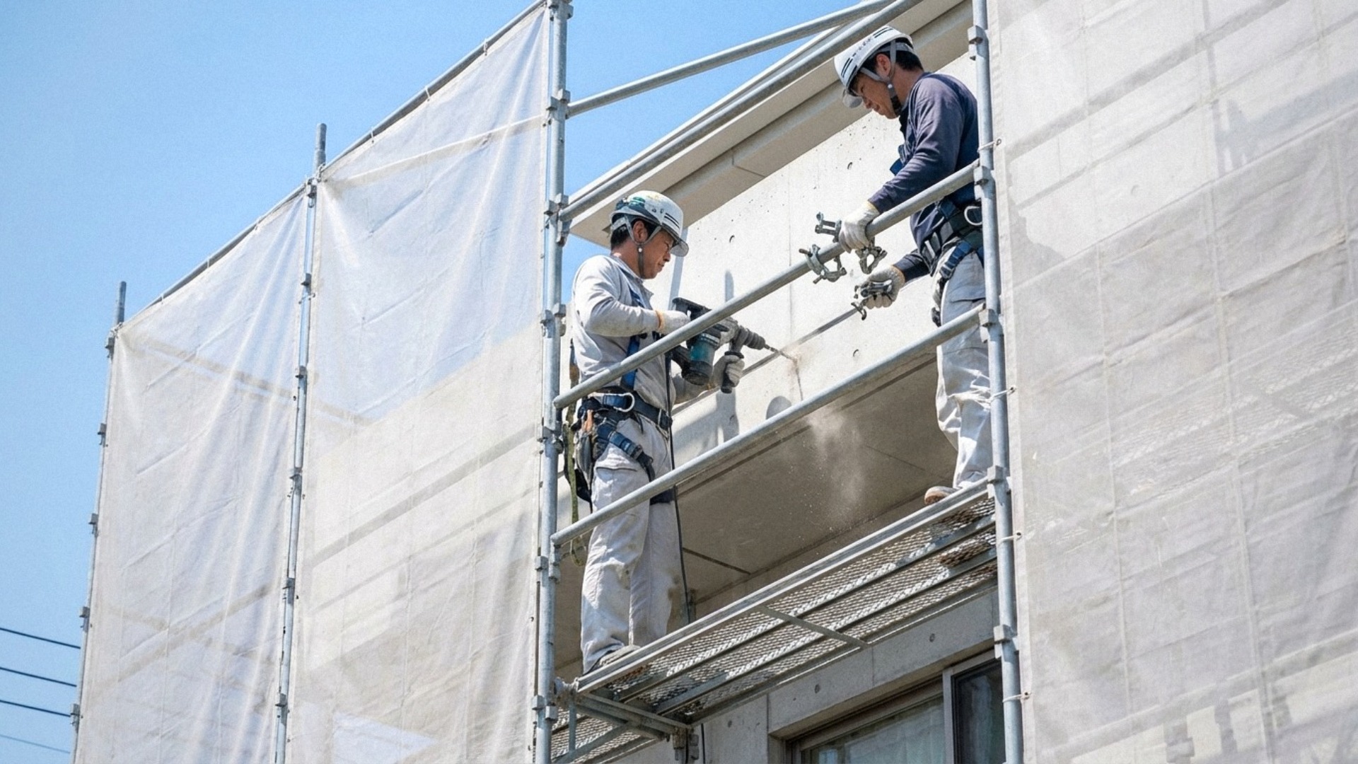 マンション修繕工事が「うるさい」と感じる主な原因