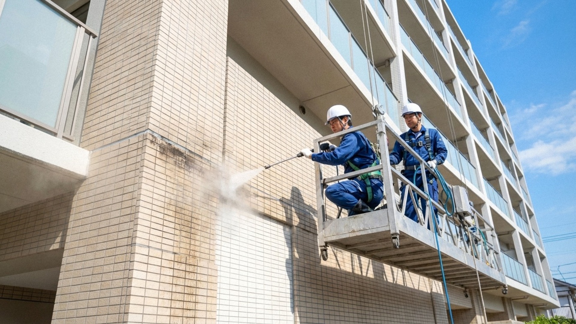 1. なぜマンションの外壁洗浄は必要なのか？