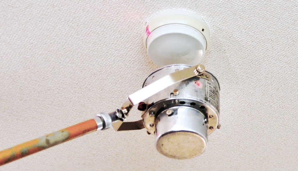 火災報知器点検
