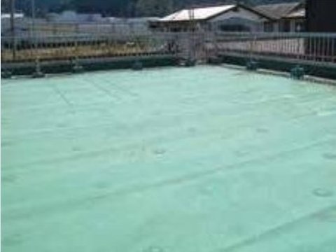 防水層の色あせの劣化症状