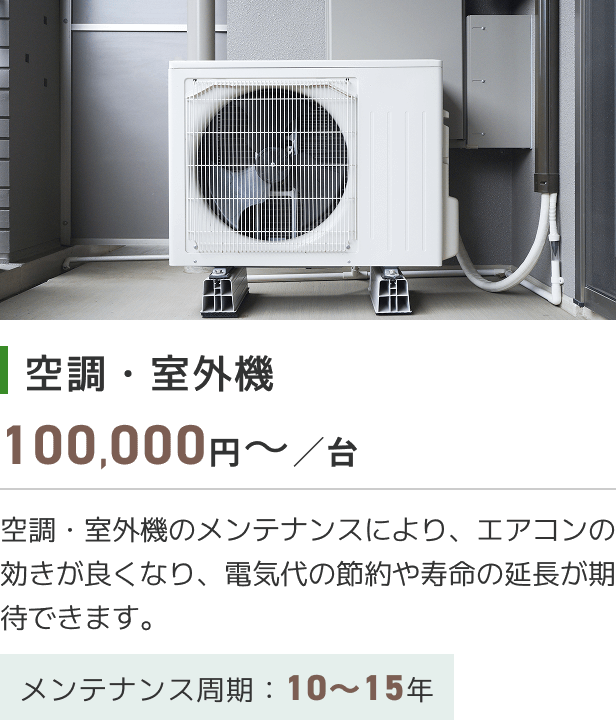 空調・室外機